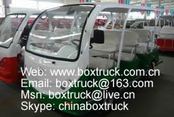 Electric tour and sightseeing cart